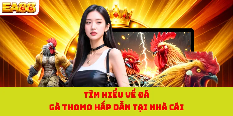 Đá Gà Thomo - Tận Hưởng Những Màn Giao Tranh Đỉnh Cao 2026 1 Tìm hiểu về đá gà Thomo hấp dẫn tại nhà cái